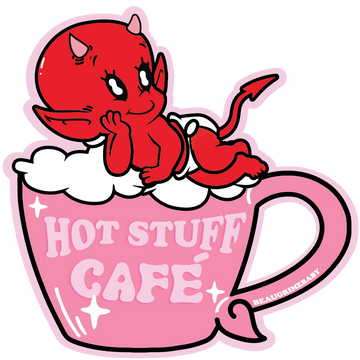 Hot Stuff Devil Sticker