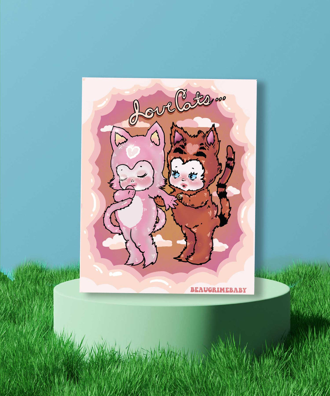 LoveCats Print