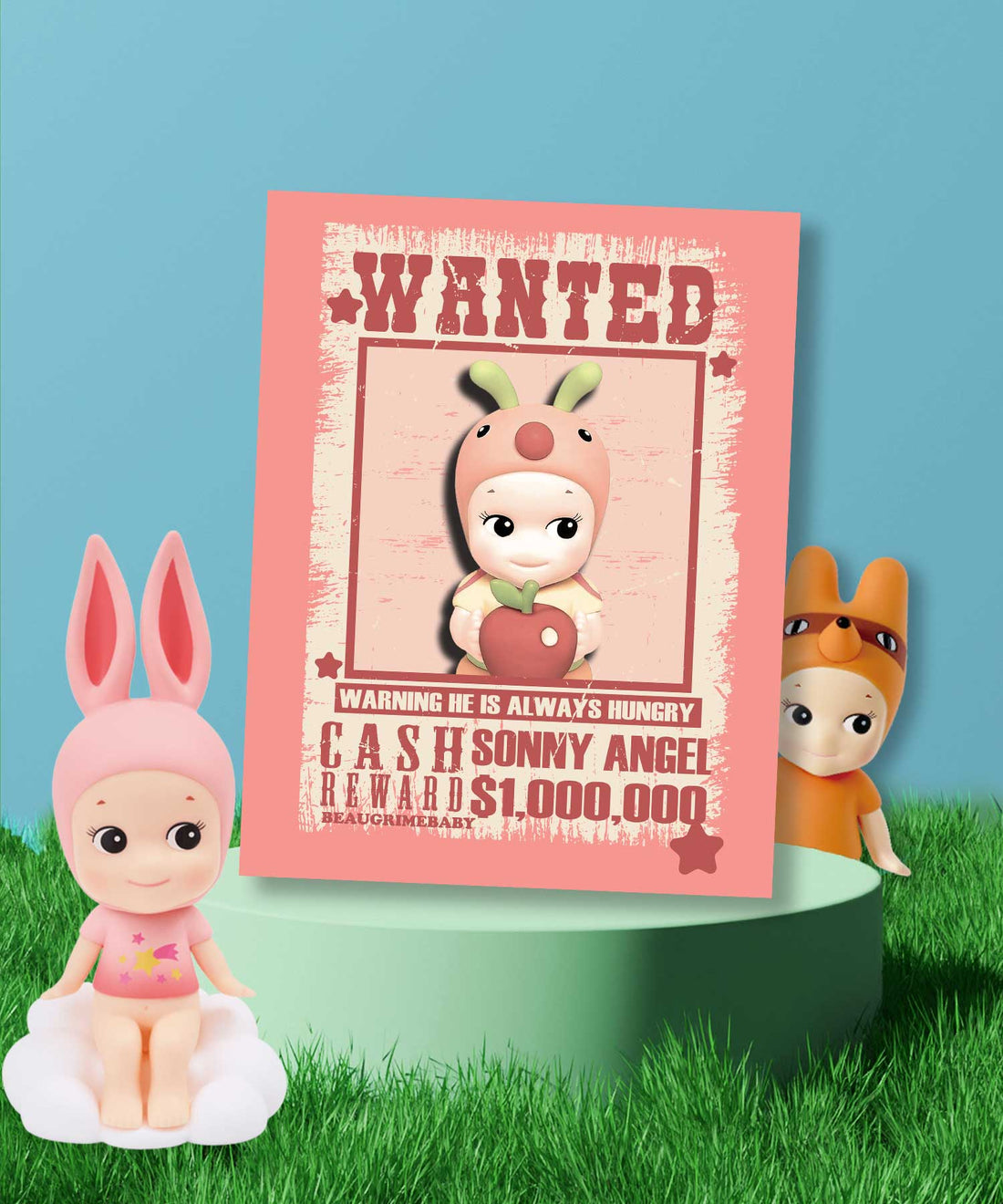 Wanted Caterpillar Sonny Print