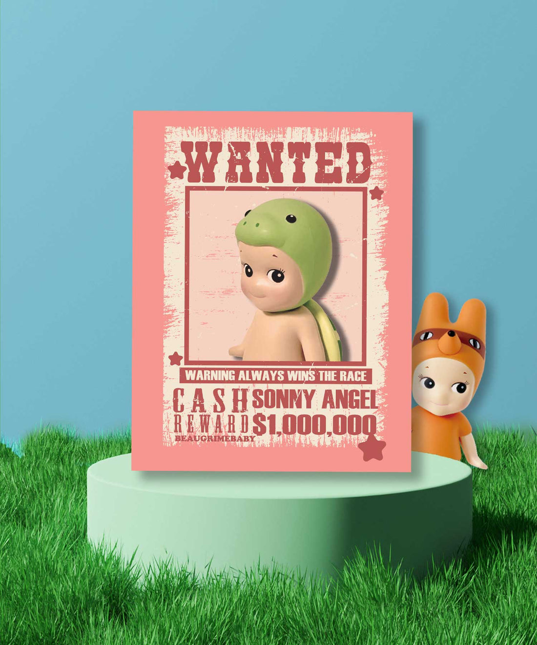 Wanted Turtle Sonny Print